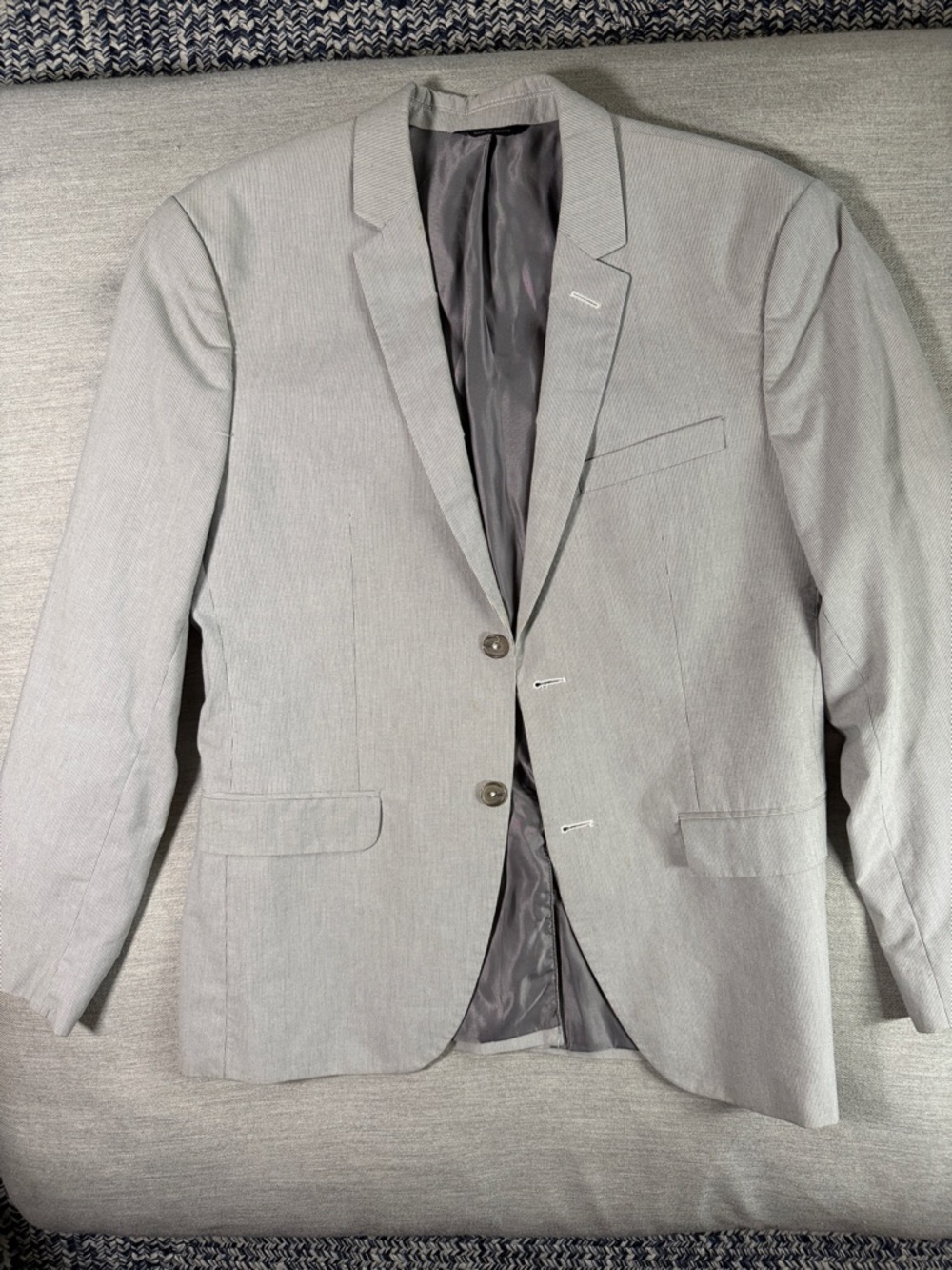 Banana Republic Light Gray Sport Coat Blazer